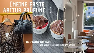 meine erste Abi Prüfung, Sport, im Café lernen, shoppen+ haul [vlog] Linn Warncke