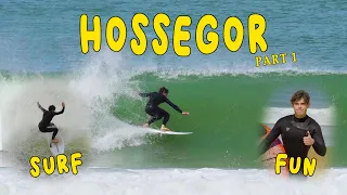 JUSTE DU SURF ET DES POTES #1 : HOSSEGOR (Vlog Surf Killian M)