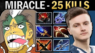 Elder Titan Dota Gameplay Miracle with 25 Kills and Harpoon