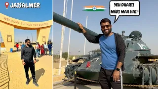 India Pakistan Border Jaisalmer || Longewala War Memorial || Tanot Mata Mandir || Desi Passenger