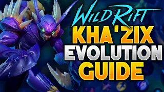 Sybr's Wild Rift Kha'Zix Evolution Guide Learn from a challenger kha'zix main | League of Legends