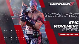Tekken 8 - Bryan Fury Epic Stance Cancel Mix-up Loop