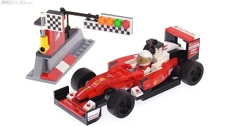 LEGO Speed Champions Ferrari Formula One SF16-H car review!