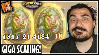 EXPONENTIAL SCALING IS BACK! - Hearthstone Battlegrounds