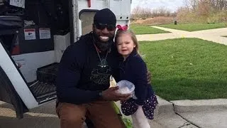 3-Year-Old Girl's Wish Comes True Meeting Garbage Man for Her Birthday