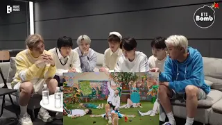 BTS reacting to NCT dream - hello Future [MV]