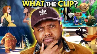 Classic Disney Movies Clip Challenge | What The Clip?!  (Tarzan, Monsters Inc, Nemo)