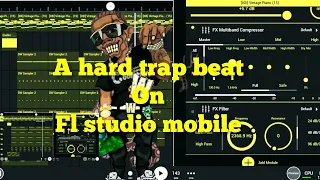 how to make a trap beat on FL studio mobile 2024
