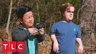 Alex's First Job Lets Him Use His Drone! | 7 Little Johnstons