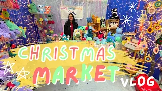 3 Day Christmas Market Vlog | Crochet Small Business in Newfoundland