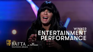 Claudia Winkleman holds back tears so she doesn't ruin her eyeliner | BAFTA TV Awards 2023