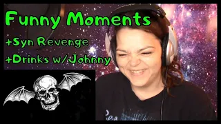 Avenged Sevenfold  - Funny Moments, Synyster Revenge & Drinks w/ Johnny :  REACTION