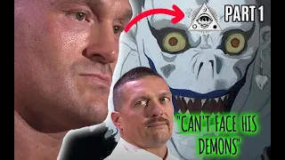 TYSON FURY EXPOSED “THE EYES NEVER LIE” STRUGGLES TO LOOK AT USYK PSYCHOLOGICAL BREAKDOWN PART 1