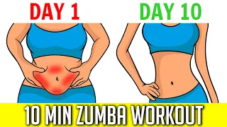 Zumba Workout To Burn Belly Fat In 10 Days