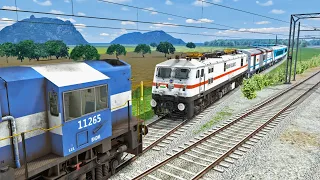 Two Trains Stopped at Same Track Due to Track and Signal Fault -:- EMERGENCY STOP - Train Simulator
