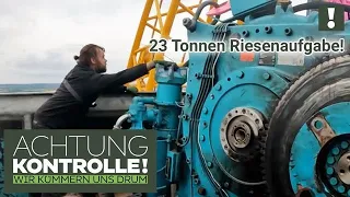 23-Tonnen-Getriebe austauschen! ⚙️ Mammutaufgabe in luftiger Höhe! | Kabel Eins | Achtung Kontrolle