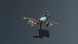 Lego P-51.D speed build
