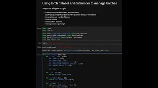 Pytorch DataLoader - BERT Tokenization