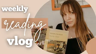 a chill reading vlog 🪴✨ 5-star books, reorganizing book shelves, & cozy thunderstorms