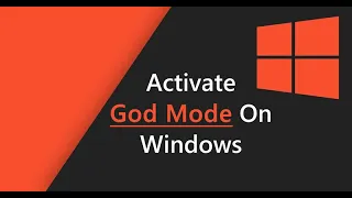 God Mode или режим бога в Windows 10