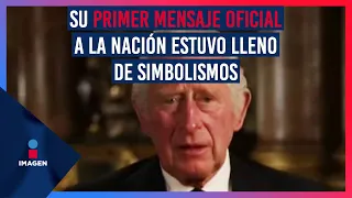 Carlos III dio su primer mensaje oficial como nuevo rey británico | Noticias con Ciro Gómez Leyva