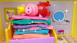 Свинка Пеппа - Мультфильм из игрушек - Принцесса на Горошине. Peppa Pig