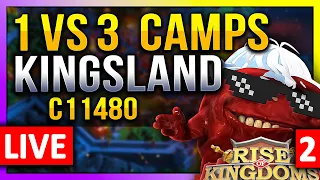 1vs3 Camps: Kingsland Opening  🔥 LIVE! 🔴 #C11840, #1188, #1824