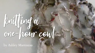 How to Knit an Easy Cowl (Old Video)