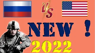 НОВОЕ !!! Россия VS США 🇷🇺 Армия 2022 🇺🇸 Сравнение военной мощи