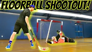 PAVEL BARBER VS. KANE VAN GATE [Floorball+ Shootout Challenge]