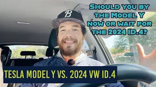 Tesla Model Y vs. 2024 VW ID.4: Which should you get? Is the 2024 ID.4 worth the wait?