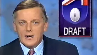 Channel 10 & Channel 7 News reports of the 1992 AFL Draft