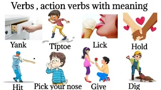 English vocabulary | Action Verbs With Meaning | Listen And Practice English |#learnenglish