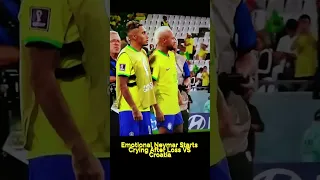 Neymar Starts CRYING😭🇧🇷Sad&Very Emotional Moment After Brazil Penalty Loss Vs Croatia World Cup 2022