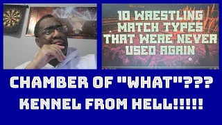10 Wrestling Match types that were never used again.... One and Done gimmicks (reaction)