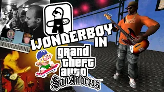 Wonderboy band in GTA Vice City and GTA San Andreas. Who is Officer P.Rowe and other references