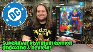 Superman & Krypto Platinum Edition DC Multiverse McFarlane Unboxing & Review!