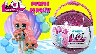 LOL Purple Pearl Surprise Wave 2 Unboxing with Treasure, Big Sister Treasure, and little Treasure