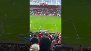Ellis Simms chant - Sunderland 3-0 Millwall 90+3 minutes in the Roker End