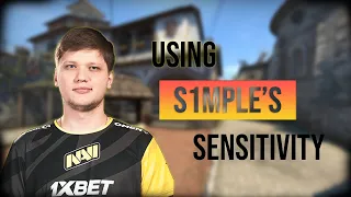 So I Used S1mple's sensitivity... (it's insane!)