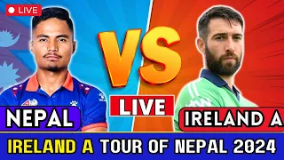 Nepal vs Ireland Wolves Cricket live | Ireland Tour Of Nepal in 2024 | Live Match Analysis