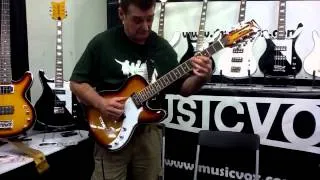 Musicvox Space Cadet 12 String Guitar at NAMM LA 2012