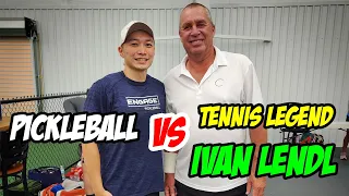 Pickleball vs TENNIS LEGEND Ivan Lendl | 🏆KCM 4.0+ Men's Doubles | Rd5 Jacky/David vs Ivan/Matt