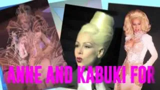 New York Fashion Week Backstage. Front row  Part 2 -Kabuki Mac make up artist The Blonds power duo