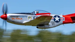 P-51D Mustang “Val-Halla” Flyby at the Heritage Flight Museum