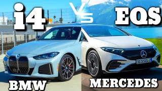 2023 BMW i4 Vs 2023 Mercedes EQS | Which One Is Better? (Luxury Electric Cars)