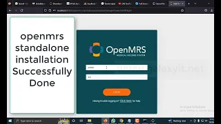 OpenMRS Standalone Installation | Hospital Management System Installation Instructions