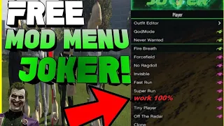 Free GTA 5 Online PC Mod Menu Download work 100%