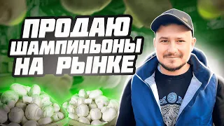 Сколько можно заработать за день, на продаже грибов и шампиньонов на рынке