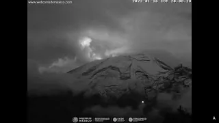 January 16, 2022, ~ Climbers ~ Popocatepetl Volcano, Mexico